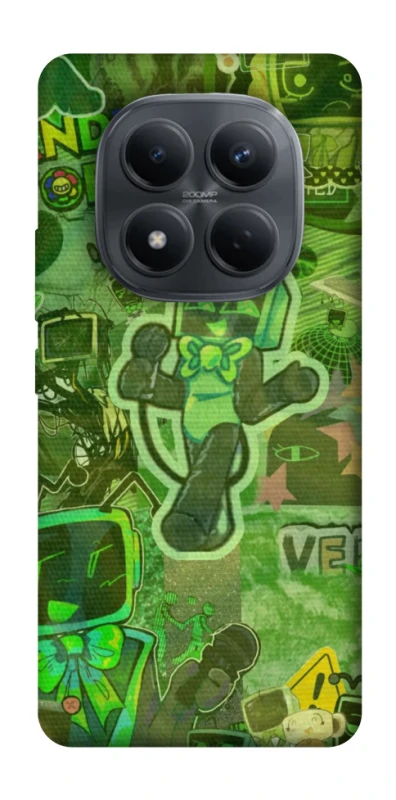 Чохол на Xiaomi Redmi Note 15 Pro 4G Dandysworld tv green theme фото 1 з 1