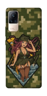 Чохол на Xiaomi Civi 6 Military Waifu фото 1 з 1