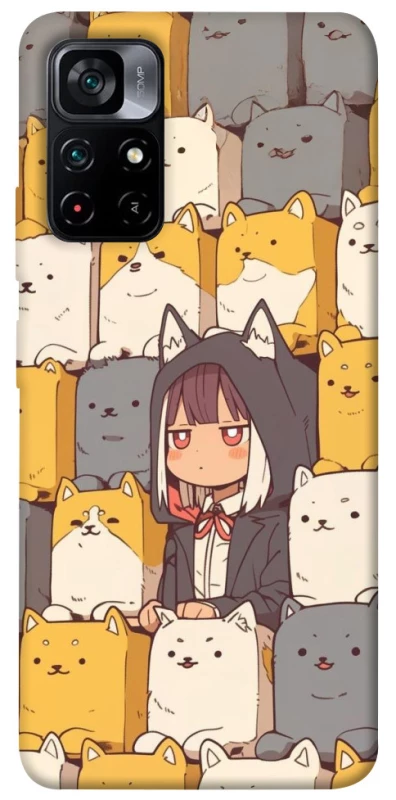 Чохол на Xiaomi Poco M4 Pro 5G Like a cat фото 1 з 1