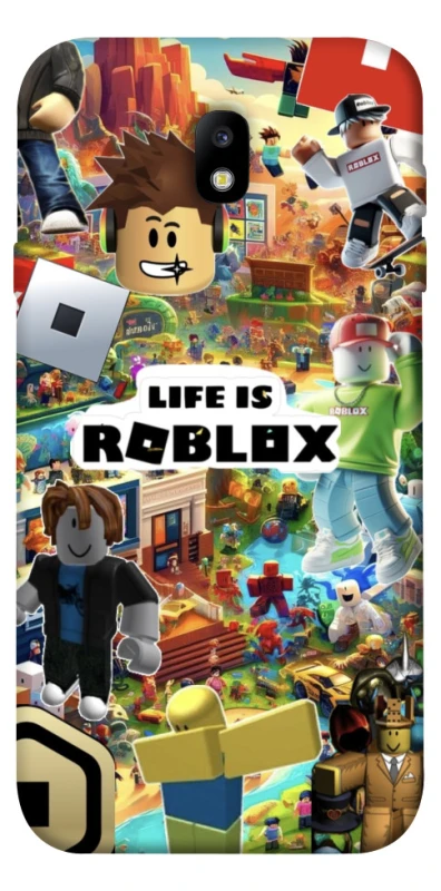 Чохол на Samsung J730 Galaxy J7 (2017) Life is Roblox фото 1 з 1