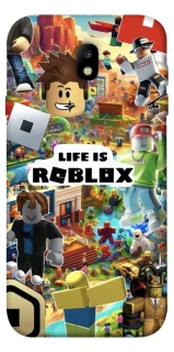 Чехол на Samsung J730 Galaxy J7 (2017) Life is Roblox фото 1 из 1