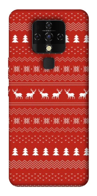 Чехол на TECNO Camon 16 SE Новогодний v12 фото 1 из 1