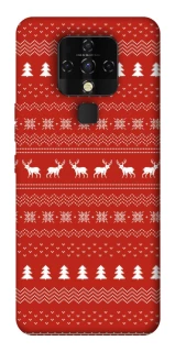 Чохол на TECNO Camon 16 SE Новорічний v12 фото 1 з 1