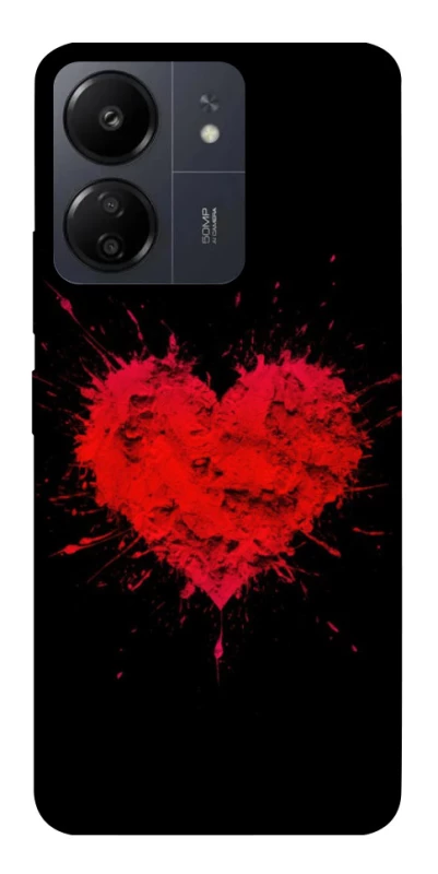 Чехол на Xiaomi Poco C65 Splash heart фото 1 из 1