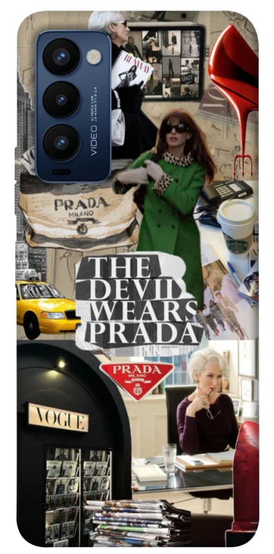 Чохол на TECNO Camon 18 Fashion collage ver.14 фото 1 з 1