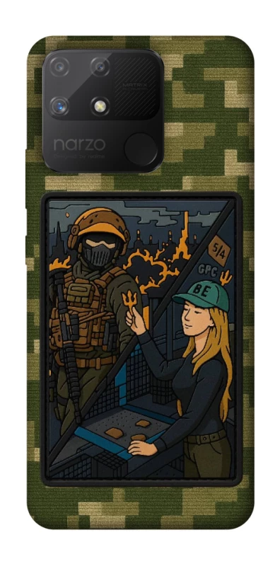 Чехол на Realme Narzo 50A Volonter фото 1 из 1