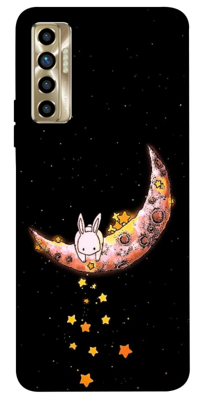 Чехол на TECNO Camon 17P Moon rabbit фото 1 из 1