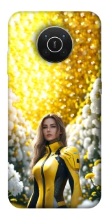 Чехол на Nokia X10 / X20 Cyber space girl ver.2 фото 1 из 1