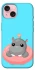 Чехол на Apple iPhone 15 (6.1") Adopt Me Hippo Floatie фото 1 из 1
