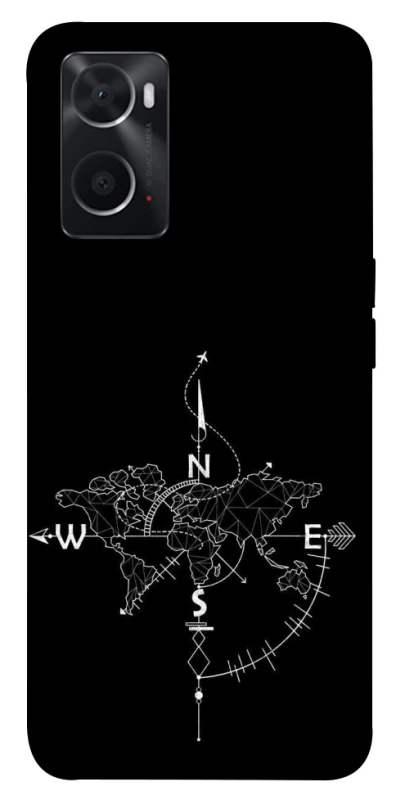 Чохол на Oppo A76 4G Travel Map фото 1 з 1