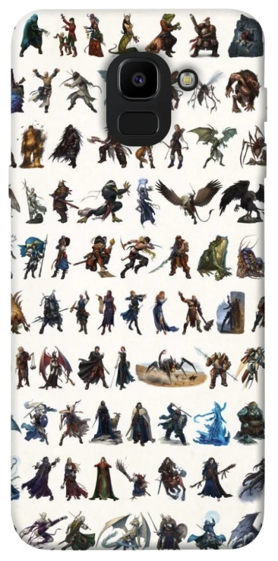 Чохол на Samsung J600F Galaxy J6 (2018) Character Selection фото 1 з 1