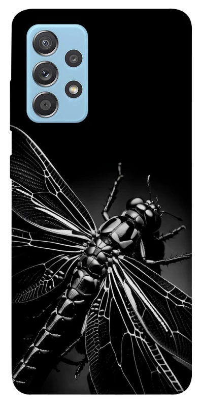 Чехол на Samsung Galaxy A52 4G / A52 5G Black dragonfly фото 1 из 1