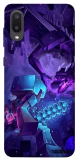 Чохол на Samsung Galaxy A02 Minecraft dragon фото 1 з 1