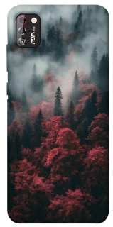 Чехол на TECNO POP 4 Pro Red Wood фото 1 из 1