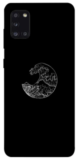 Чехол на Samsung Galaxy A31 Black tsunami фото 1 из 1