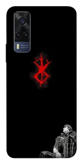 Чехол на Vivo Y53s berserk black фото 1 из 1
