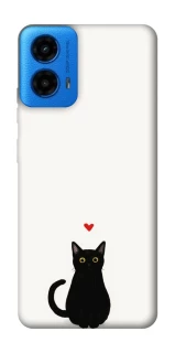 Чохол на Motorola Moto G45 cat in love фото 1 Чохол на Motorola Moto G45 cat in love фото 1 з 1