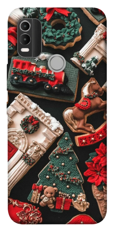 Чехол на Nokia C21 Plus Новогодний v20 фото 1 из 1