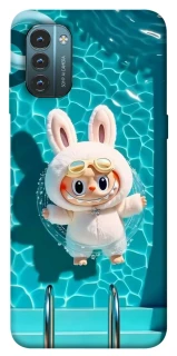 Чехол на Nokia G21 Labubu in the pool ver.2 фото 1 из 1