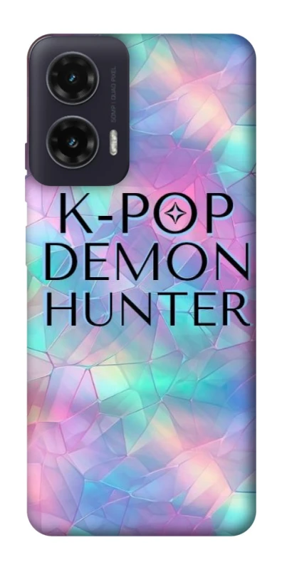 Чохол на Motorola Moto G35 K-Pop Demon Hunters Logo фото 1 з 1
