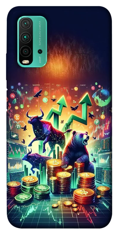 Чохол на Xiaomi Redmi Note 9 4G / Redmi 9 Power Crypto market фото 1 з 1