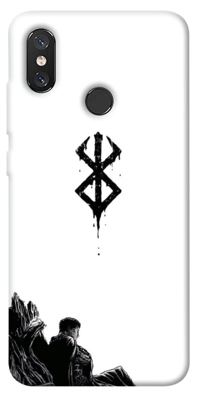 Чехол на Xiaomi Mi 8 berserk white фото 1 из 1