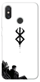Чехол на Xiaomi Mi 8 berserk white фото 1 из 1