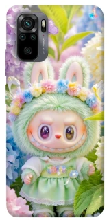 Чехол на Xiaomi Redmi Note 10 / Note 10s Labubu & Flowers ver.2 фото 1 из 1