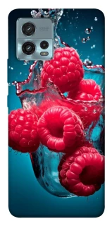 Чохол на Motorola Moto G72 Малинка у воді фото 1 з 1