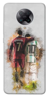 Чохол на Xiaomi Redmi K30 Pro / Poco F2 Pro Ronaldo та Messi фото 1 з 1