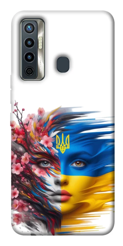 Чохол на TECNO Camon 17 Flowering Ukraine фото 1 з 1