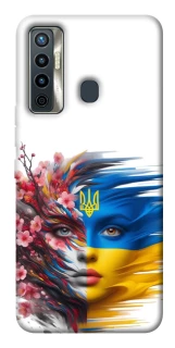 Чохол на TECNO Camon 17 Flowering Ukraine фото 1 з 1
