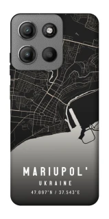 Чехол на Motorola Moto G15 Power Mariupol map фото 1 из 1