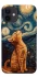 Чехол на Apple iPhone 12 mini (5.4") van gogh cat фото 1 из 1
