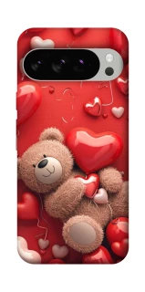 Чохол на Google Pixel 10 Pro bear in hearts фото 1 з 1