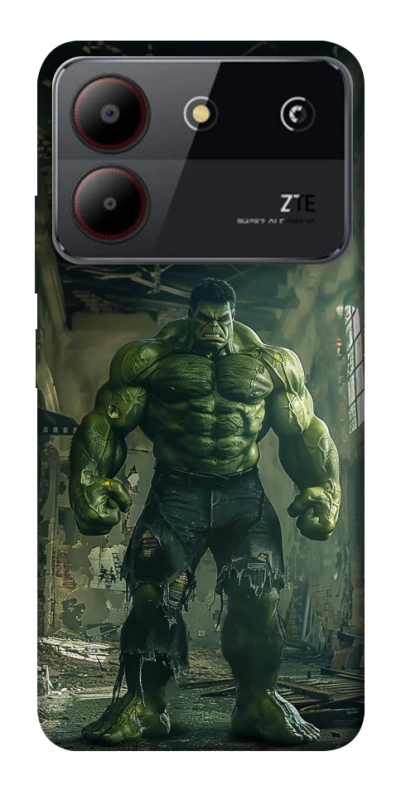 Чехол на ZTE Blade A54 4G Angry Hulk фото 1 из 1