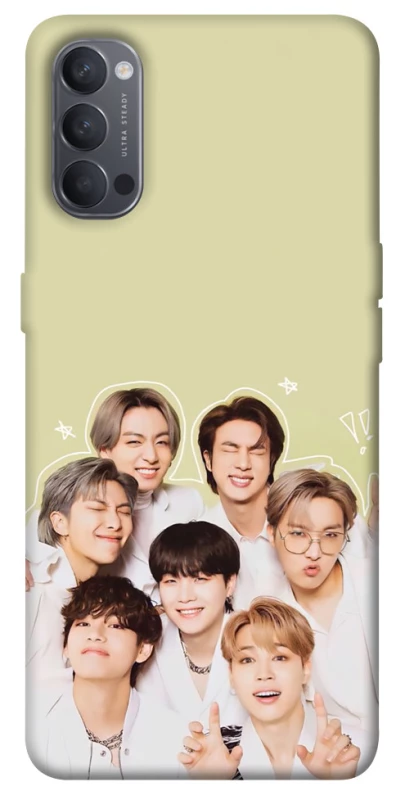Чехол на Oppo Reno 4 BTS v2 фото 1 из 1