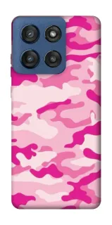 Чехол на Motorola Edge 60 Stylus camouflage pink фото 1 из 1