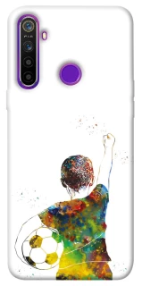 Чехол на Realme 5 Football Kids фото 1 из 1