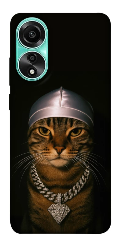 Чохол на Oppo A78 4G Cat in Bling фото 1 з 1