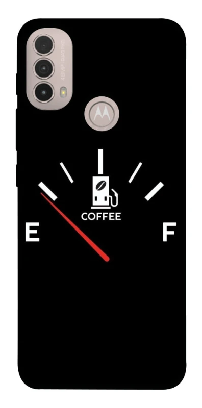 Чохол на Motorola Moto E40 Сoffee speedometer фото 1 з 1