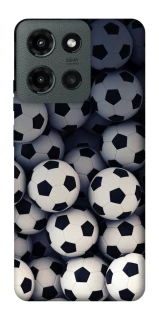 Чехол на Motorola Moto G Power (2025) Футбольные мячи фото 1 из 1