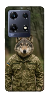 Чехол на Infinix Note 30 Pro Волк защитник фото 1 из 1