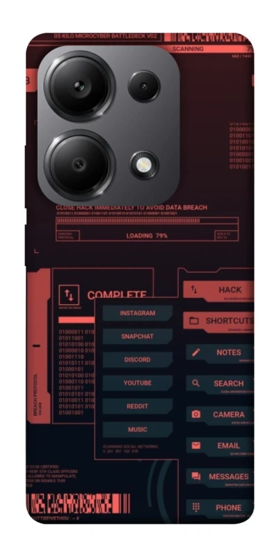 Чохол на Xiaomi Redmi Note 13 Pro 5G Attention фото 1 з 1