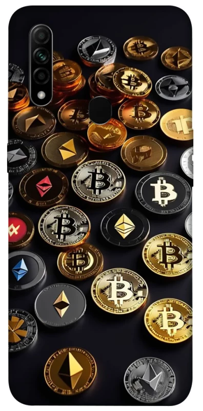 Чохол на Oppo A31 Many coins фото 1 з 1