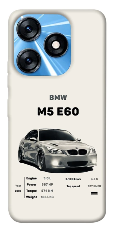Чохол на TECNO Spark 10 BMW M5 E60 фото 1 з 1
