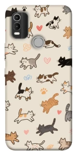 Чехол на Nokia C21 Plus Cat style ver.2 фото 1 из 1