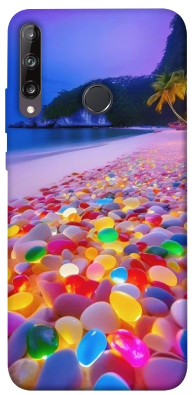 Чохол на Huawei P40 Lite E Каміння світиться на березі фото 1 з 1