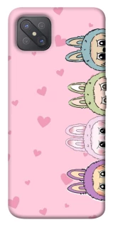 Чохол на Oppo A92s All Labubu 4 фото 1 з 1