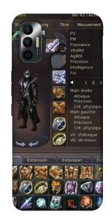 Чохол на TECNO Spark 7 Character Menu ver.1 фото 1 з 1